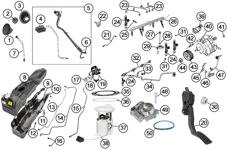 Diagrams For Jeep :: Fuel Parts :: Jeep Wrangler JK (2007 ... wiring diagram 1995 jeep yj 2 5l 