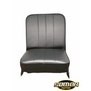 Front & Rear Seats (Black) for 1955-1971 Willy's CJ3B (3PCS)