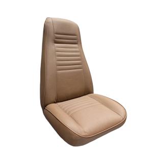 Front Bucket Seat for Jeep CJ 1975-1995 in Brown Levis-3