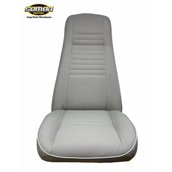 Front Seat For 76-83 CJ5 CJ7 and CJ8 OEM Material Gray Levis Edition-1