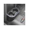 REAR CUP HOLDER ACCENT CHROME 07-10 JEEP WRANGLER JK