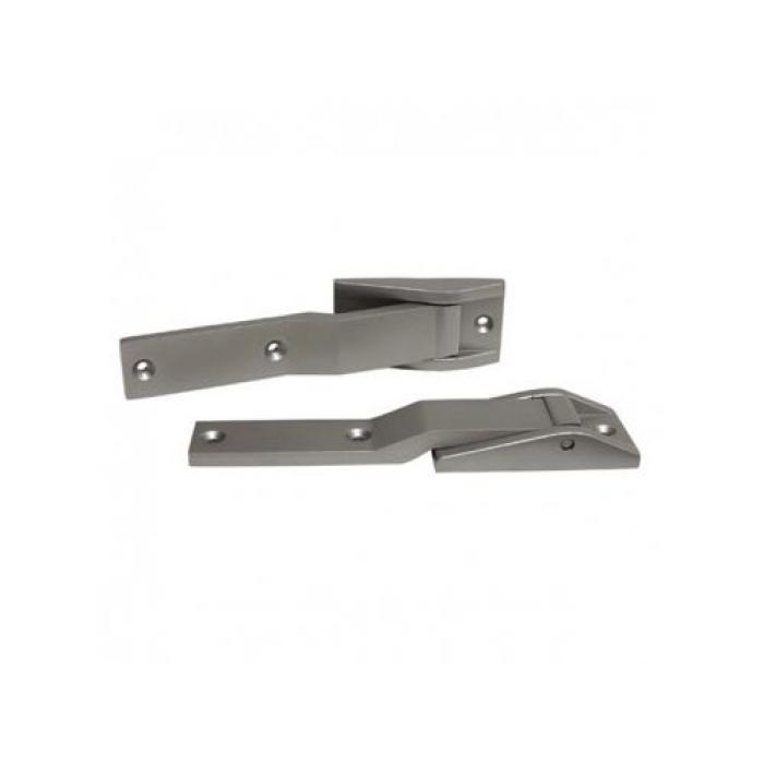 TAILGATE HINGE SET SATIN STAINLESS STEEL 9702 JEEP WRANGLER TJ Somar