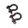 D-Shackles 3/4 Inch Black Pair