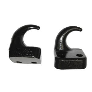 Black Tow Hook Pair for 1997-2006 Jeep Wrangler TJ