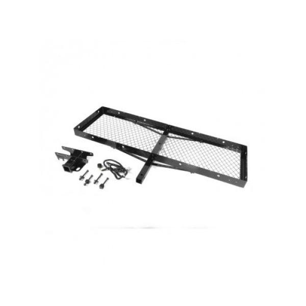 RECEIVER HITCH WITH CARGO RACK 07-16 JEEP WRANGLER JK