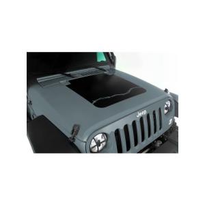 HOOD DECAL BARBED WIRE 07-16 JEEP WRANGLER JK