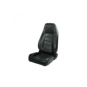 HIGH-BACK FRONT SEAT RECLINABLE BLACK 76-02 JEEP CJ/WRANGLER YJ/TJ