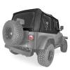 XHD Replacement Soft Top w/ Tinted Windows & Door Skins Black Denim 1997-2006 Jeep Wrangler TJ