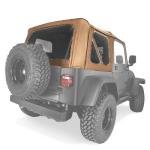 XHD Replacement Soft Top w/ Tinted Windows without Doors Spice 1997-2006 Jeep Wrangler TJ