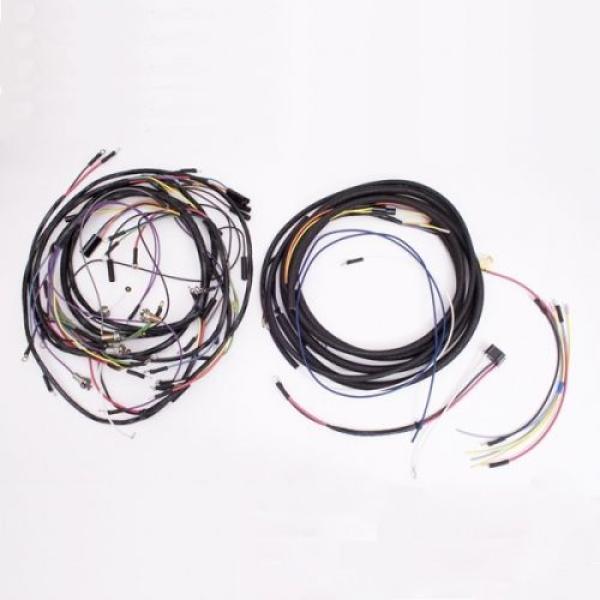 complete wiring harness (with cloth wire cover) for 1957-1965 Jeep CJ5 with a (4-134) cubic inch engine and a generator