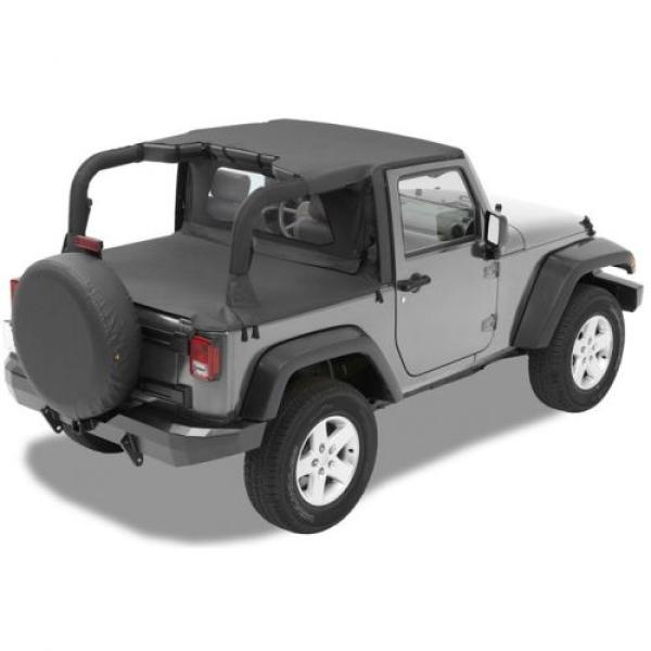 Bestop Header Style Bikini Top Combo Kit Black Diamond 20072009 Jeep