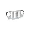 Chrome Plated Steel Grille Overlay  1997-2006 Jeep Wrangler TJ & Unlimited TJL