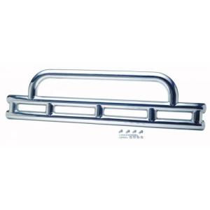 3″ Double Tube Front Bumper Polished Stainless Steel  1987-1995 Jeep Wrangler YJ – Kentrol