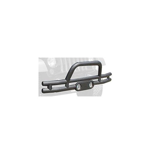 Front Bumper For Jeep Wrangler JK Unlimited 2007–2018 – Includes LED Light Bar & D-Rings | Heavy Duty