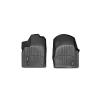 DigitalFit Mats: Black WeatherTech Front Mat Kit includes 2 front mats without Jeep Logo for 2011-2012 Jeep Grand Cherokee WK