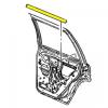 Weatherstrip Rear Door Belt Inner Right