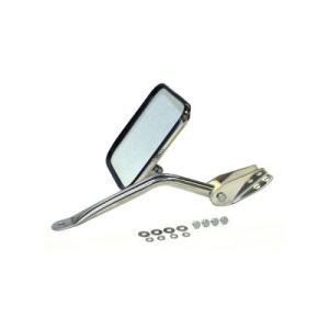 Mirror and Arm Kit (Stainless-Left)