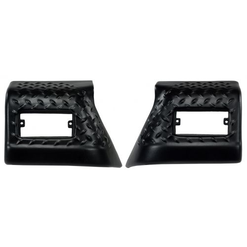Front Fender Guards For 1997 2006 Jeep Wrangler Tj And Unlimited