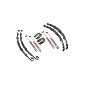 2.5IN JEEP SUSPENSION LIFT KIT for 1976-1983 4WD Jeep CJ5 1976-1986 4WD Jeep CJ7 &amp 1981-1985 4WD Jeep CJ8 Scrambler