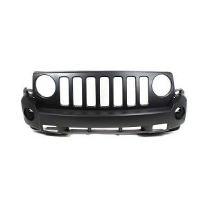 Front Fascia with Bright Insert & Tow Hook 2007-2010 Jeep Patriot MK