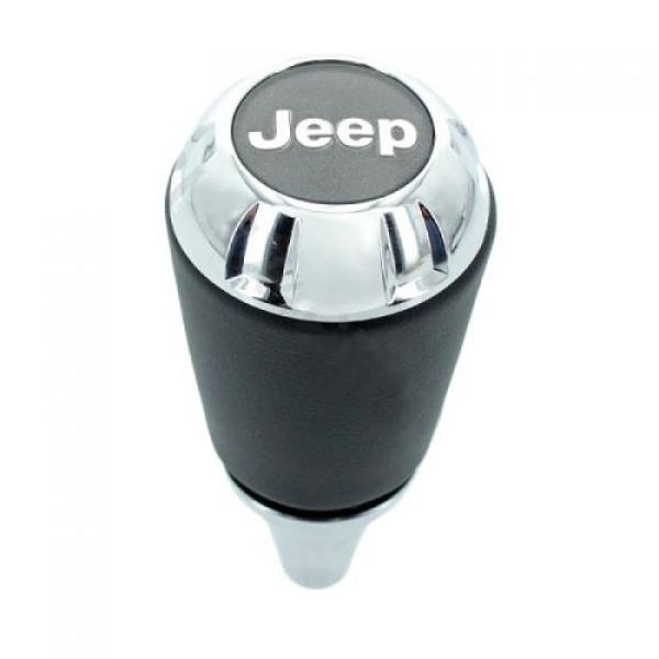 Automatic Transmission Gear Shift Knob Chrome/Leather