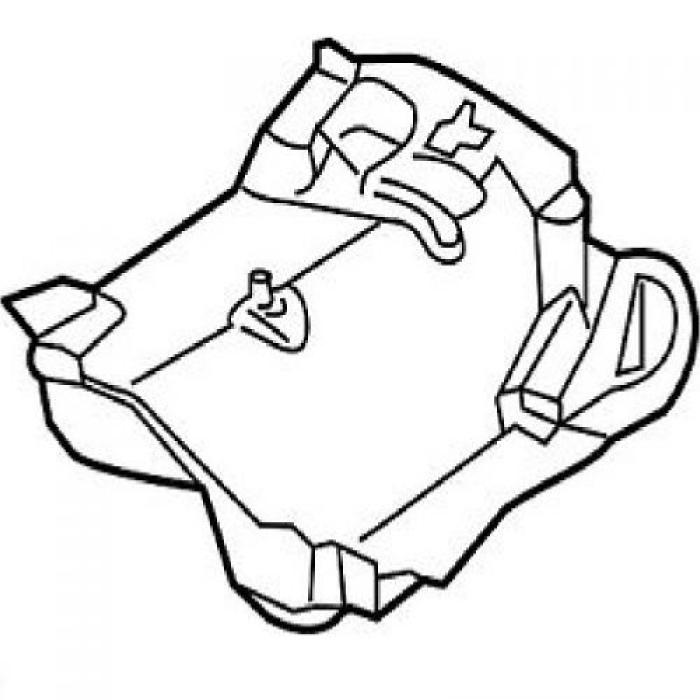 Heat Shield Resonator w/ Pipe Rear 20152017 Jeep Renegade BU Somar