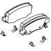 Rear Disc Brake Pad Kit 2017+ Jeep Compass MP