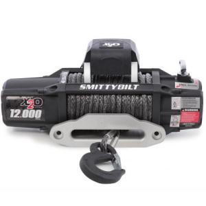 X20-12 Comp Gen2 Waterproof Winch with Synthetic Rope and Aluminum Fairlead - 12000 lbs from Smittybilt