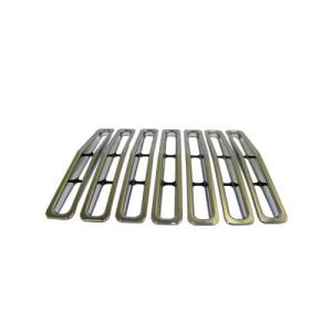 Grille Inserts Chrome 87-95 Jeep Wrangler (Yj) 7509