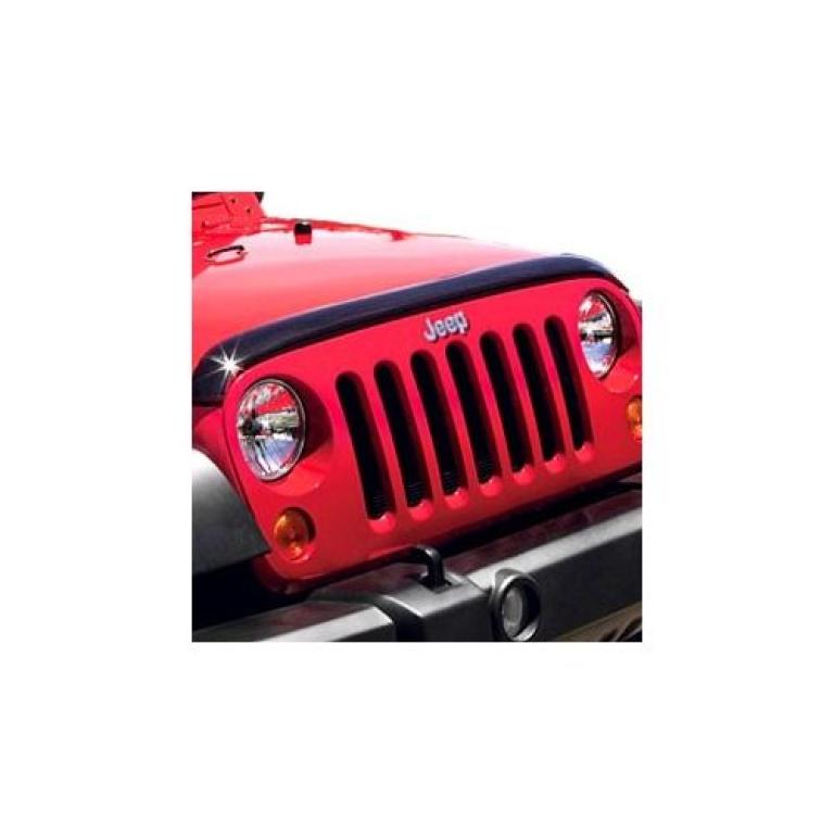 Air Deflector Front Tinted for Jeep Wrangler JK & Wrangler Unlimited JK