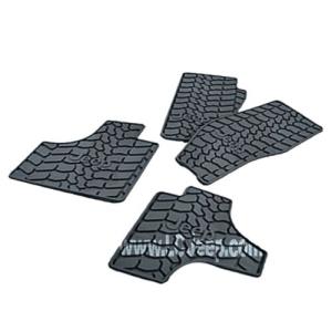 Slush Mats Complete set of four (front and back) Slate Gray for Jeep Liberty KK (2008-2010)