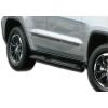 Tubular Side Steps Black Plated Aluminum 2011-2015 Jeep Grand Cherokee WK