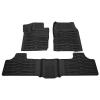 Slush Mat Set w/ Jeep & Grand Cherokee Logos Set of 3 (Black)  2013-2015 Jeep Grand Cherokee WK