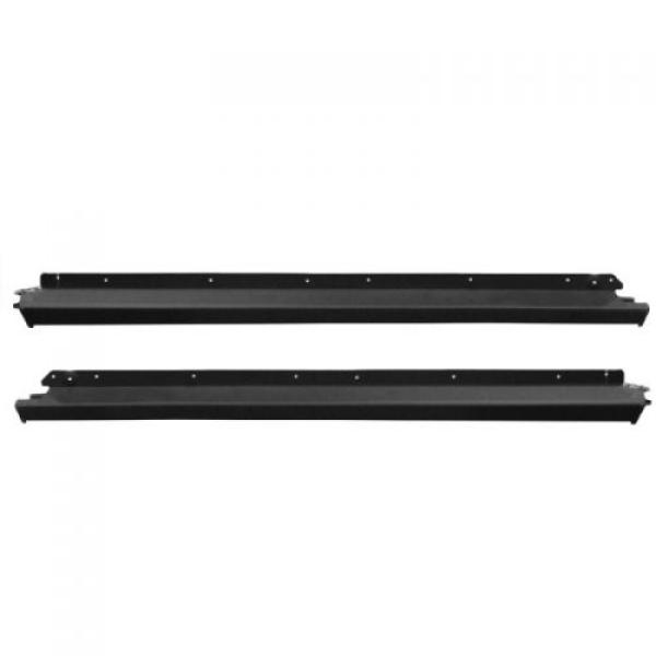 Rock Rails Black Powdercoat Steel (Pair) 2014 Jeep Cherokee KL