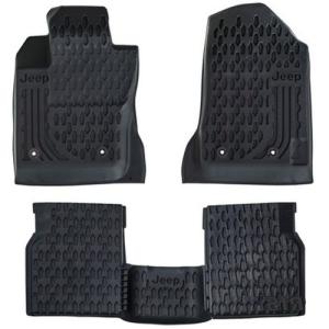 All Weather Floor Rubber Mats 2017+ Jeep Compass MP