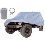 Rugged Ridge 3-Layer Car Cover w/ Cover Bag Cable & Lock Kit 2018 Jeep Wrangler JL