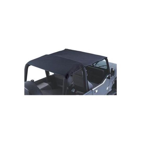 Rampage Safari Combo Brief Top for Jeep Wrangler TJ 1997-2006 (Black Denim)