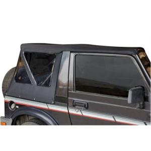 Replacement Soft Top w/ Removable Tinted Windows  for 1986-1994 Suzuki Samurai Black