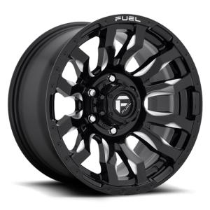 Fuel Off-Road 20×10 Blitz Gloss Black w/ Milled Accents
