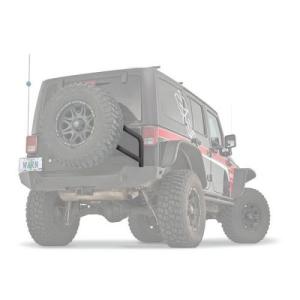 Tire Carrier Mount for Elite Series Warn Rear Bumper 2007-2017 Jeep Wrangler JK &amp Unlimited