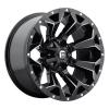 Assault Wheel Black; 2018 Jeep Wrangler JL & Unlimited JL w/ 20x10 w/ 4.75 Back Space - Fuel Off-Road