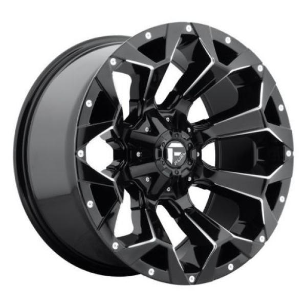 Assault Wheel Black; 2018 Jeep Wrangler JL & Unlimited JL w/ 20x10 w/ 4.75 Back Space - Fuel Off-Road