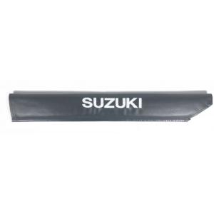 Sport Bar Cover Roll Cage Pad Black Vinyl With Suzuki Logo White for 1986-1994 Suzuki Samurai