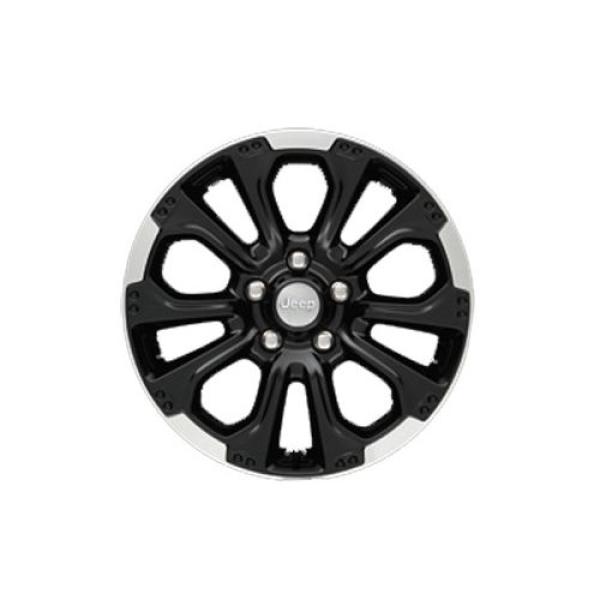 Gloss Black Cast Aluminum Rugged Off-Road Wheel 18"X8" Bolt Pattern 5x5" 2011-2017 Jeep Grand Cherokee WK