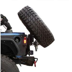 Smittybilt Slant Back Tire Carrier Kit For 2007-2017 Jeep Wrangler JK