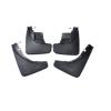 Splash Guard Front Deluxe Molded Black Paintable (Pair) 2005-2010 Jeep Grand Cherokee WK