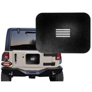 Rear Tailgate Cover (Grille) for Jeep Wrangler JK (2007-2016)