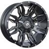 17x9 Black Milled Wheel Xtreme Mudder XM-320 5x115 5x5 0