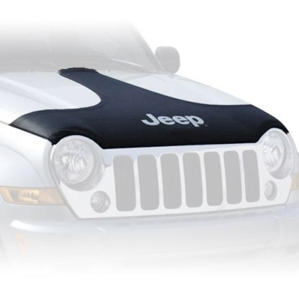 Hood Cover Bra T-Style Jeep Logo 2002-2007 Jeep Liberty KJ