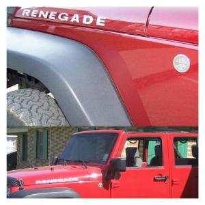 Hood Decal Renegade 2010-2012 Jeep Wrangler JK Liberty KK